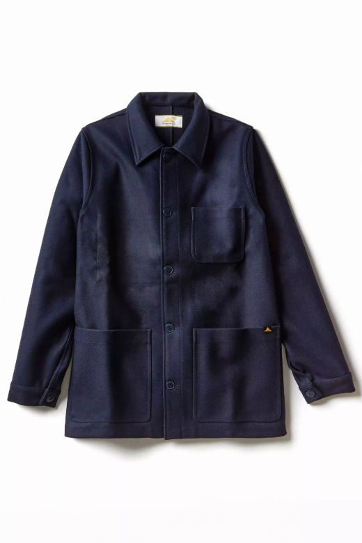 Victorien - Veste de Travail en laine - 50, MARINE