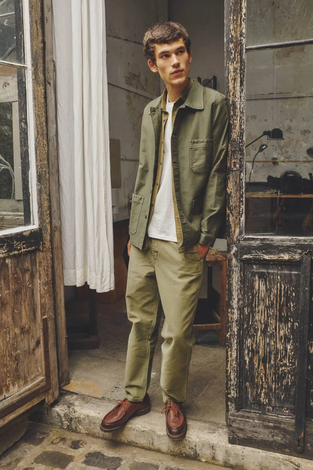 Paulin – Pantalon de Travail Vintage Washed