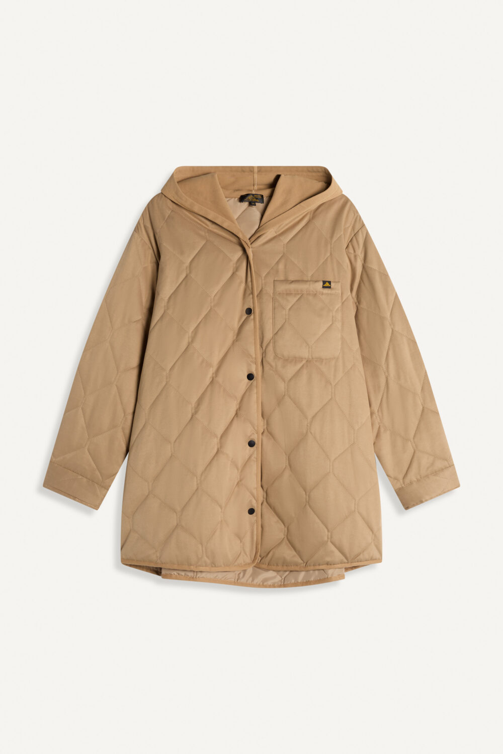 VERTY - VESTE MATELASSÉE - 34, CAMEL