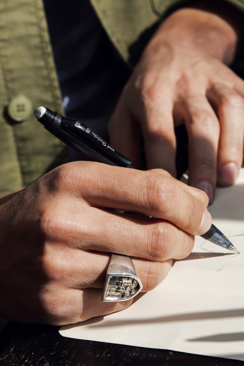 CHEVALIÈRE ARGENT - MEM X LMSM - t59, argent