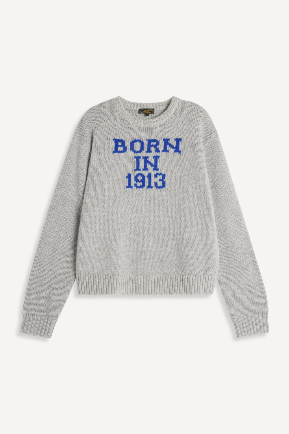 SOSTRA - PULL BORN IN 1913 - S, grey-blue