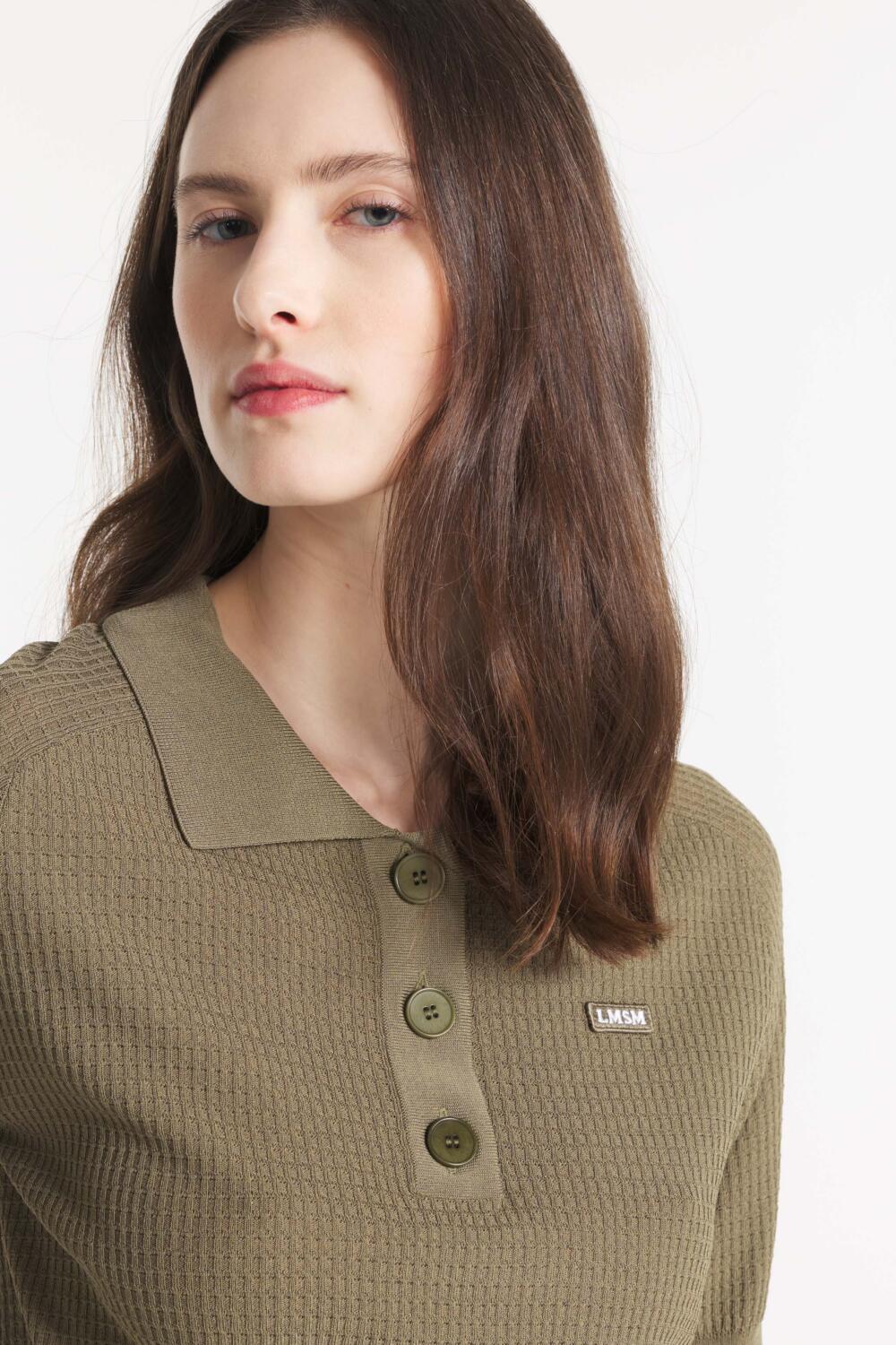 SERDANE – KNITTED POLO SHIRT