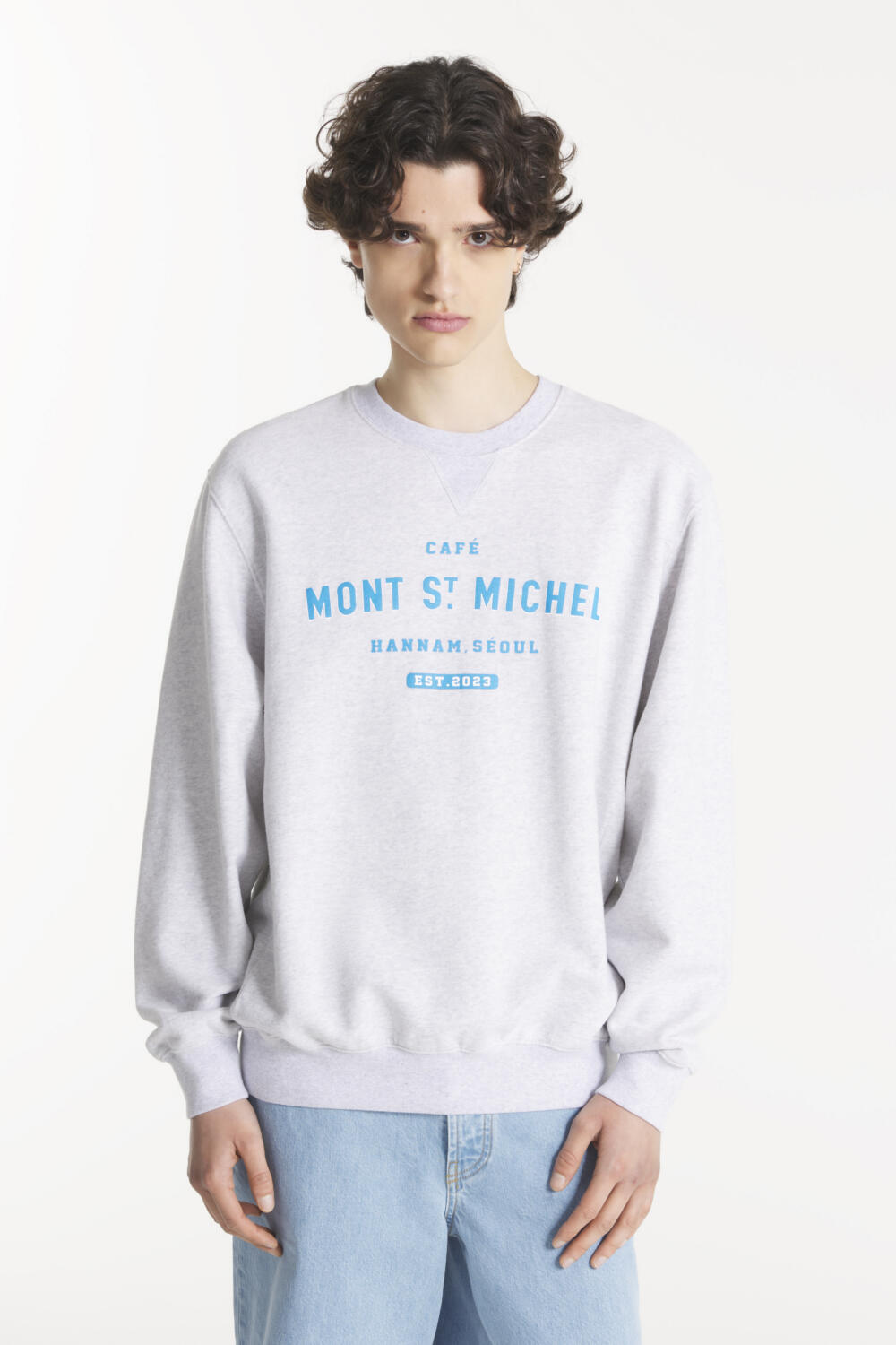 TIRZA - SWEAT IMPRIMÉ - XL, GRIS