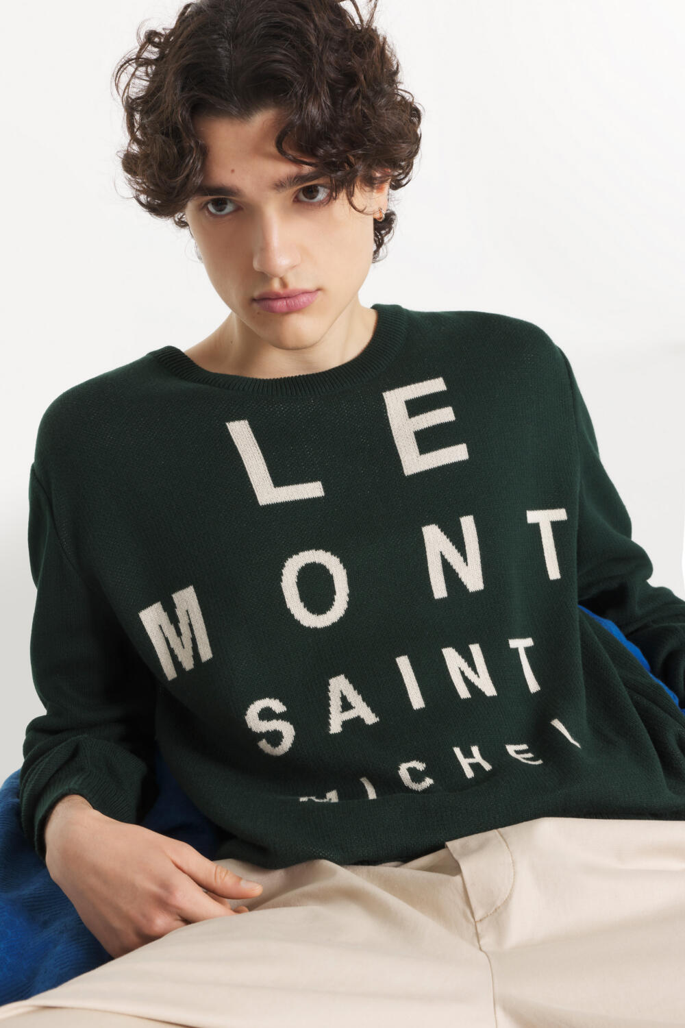 SORIAN - PULL MONOGRAME - M, VERT